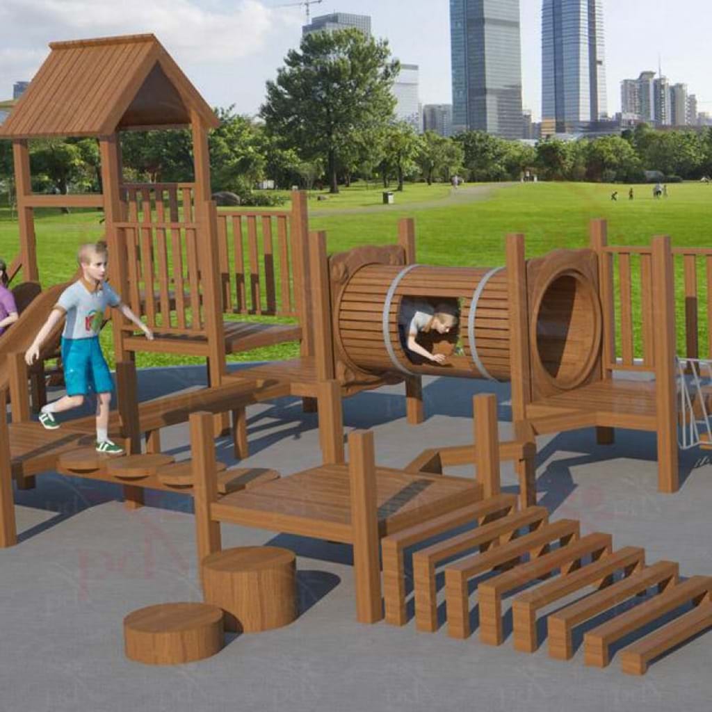 Ahşap Çocuk Oyun Parkı Osmaniye