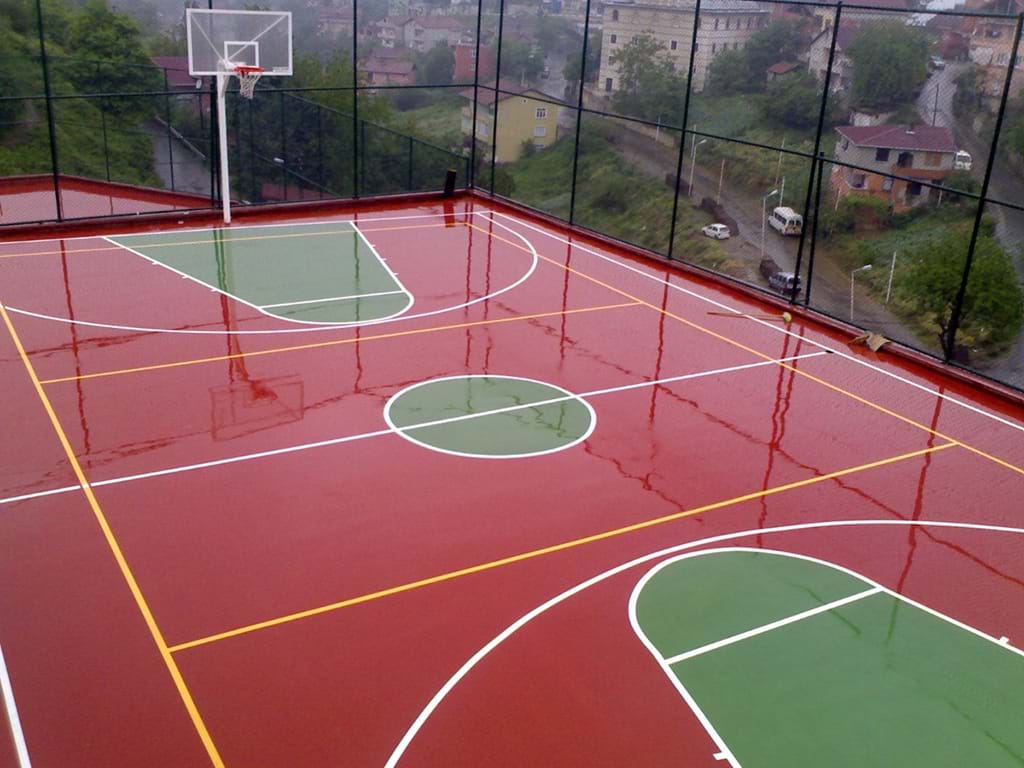 Basketbol Sahası Zemin Kaplama İzmir