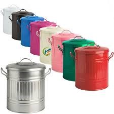 Galvaniz Çöp Kovası